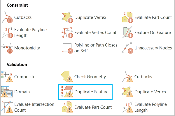 Duplicate Feature check in the Ready to Use Rules gallery Duplicate Feature check in the Ready to Use Rules gallery